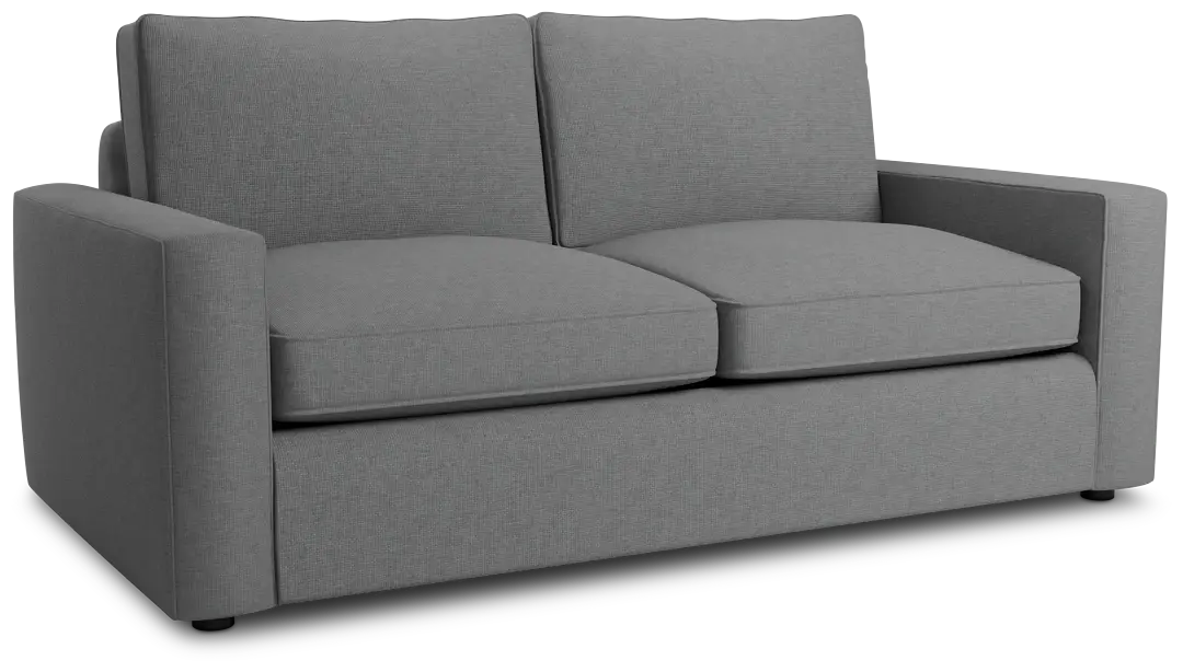 Siesta Suave Gray Fabric Memory Foam Sleeper Siesta Suave Gray Fabric Memory Foam Sleeper