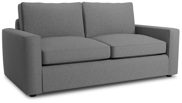 Siesta Suave Gray Fabric Memory Foam Sleeper