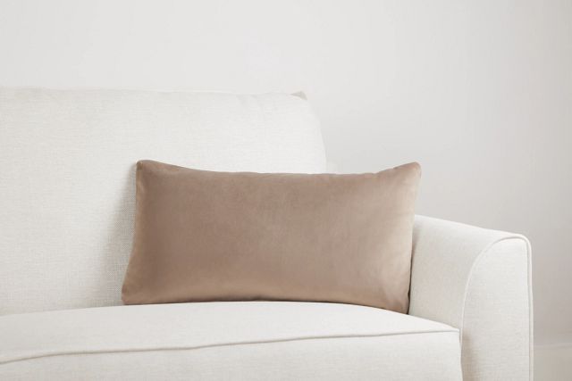 Reign Champagne Lumbar Accent Pillow