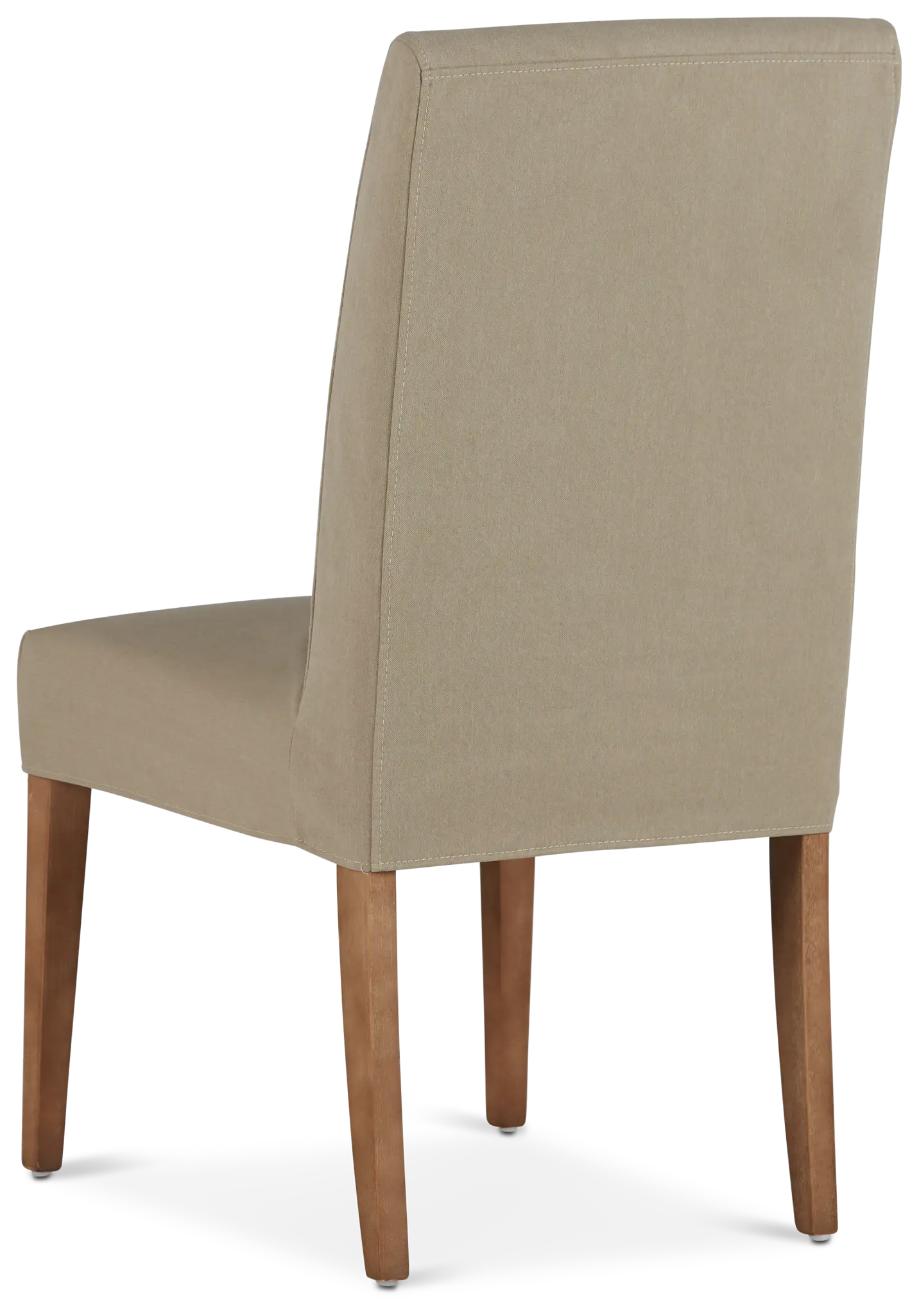 Destination Beige Short Slipcover Chair With Light Tone Leg Destination Beige Short Slipcover Chair With Light Tone Leg