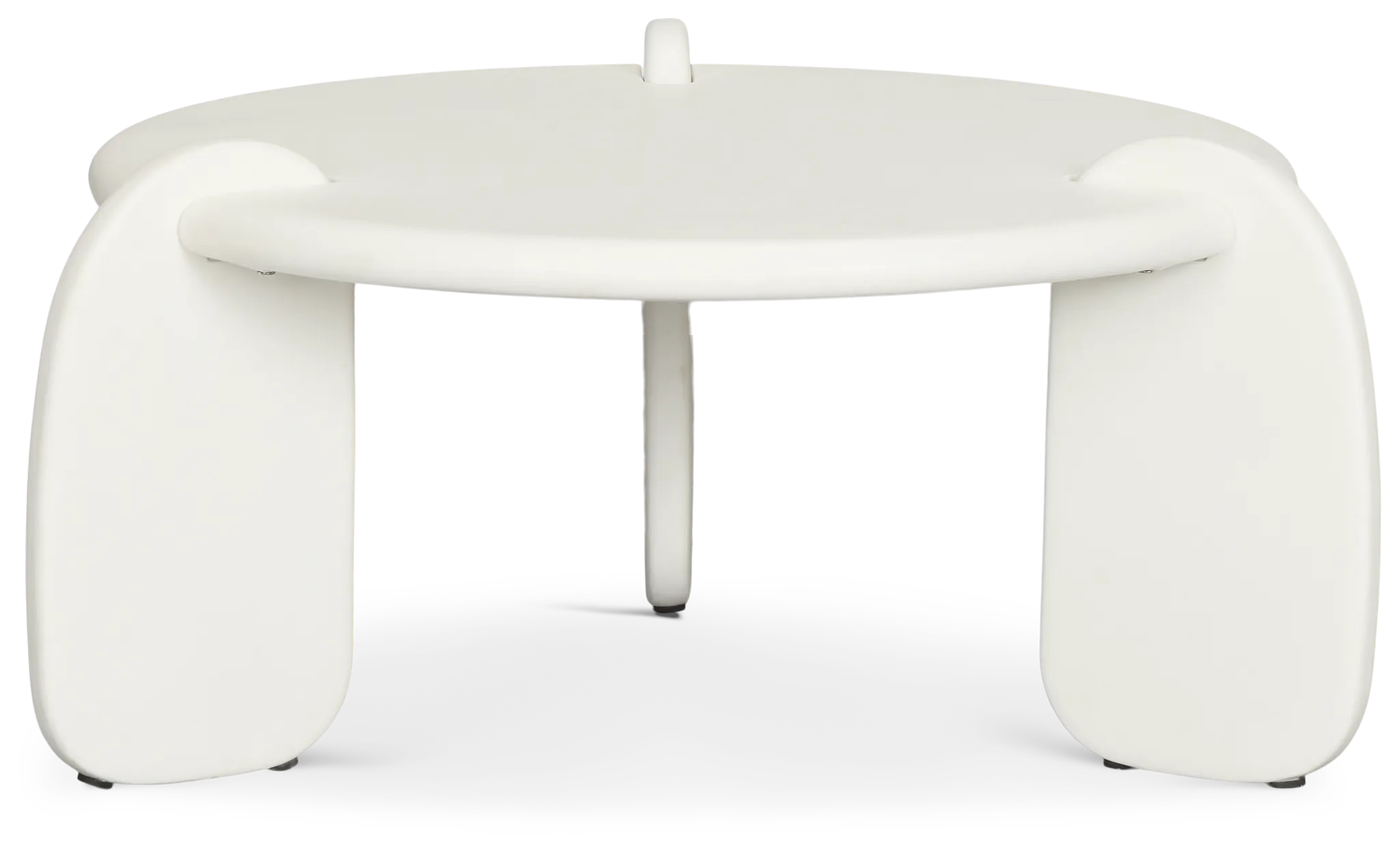Layla White Round Coffee Table