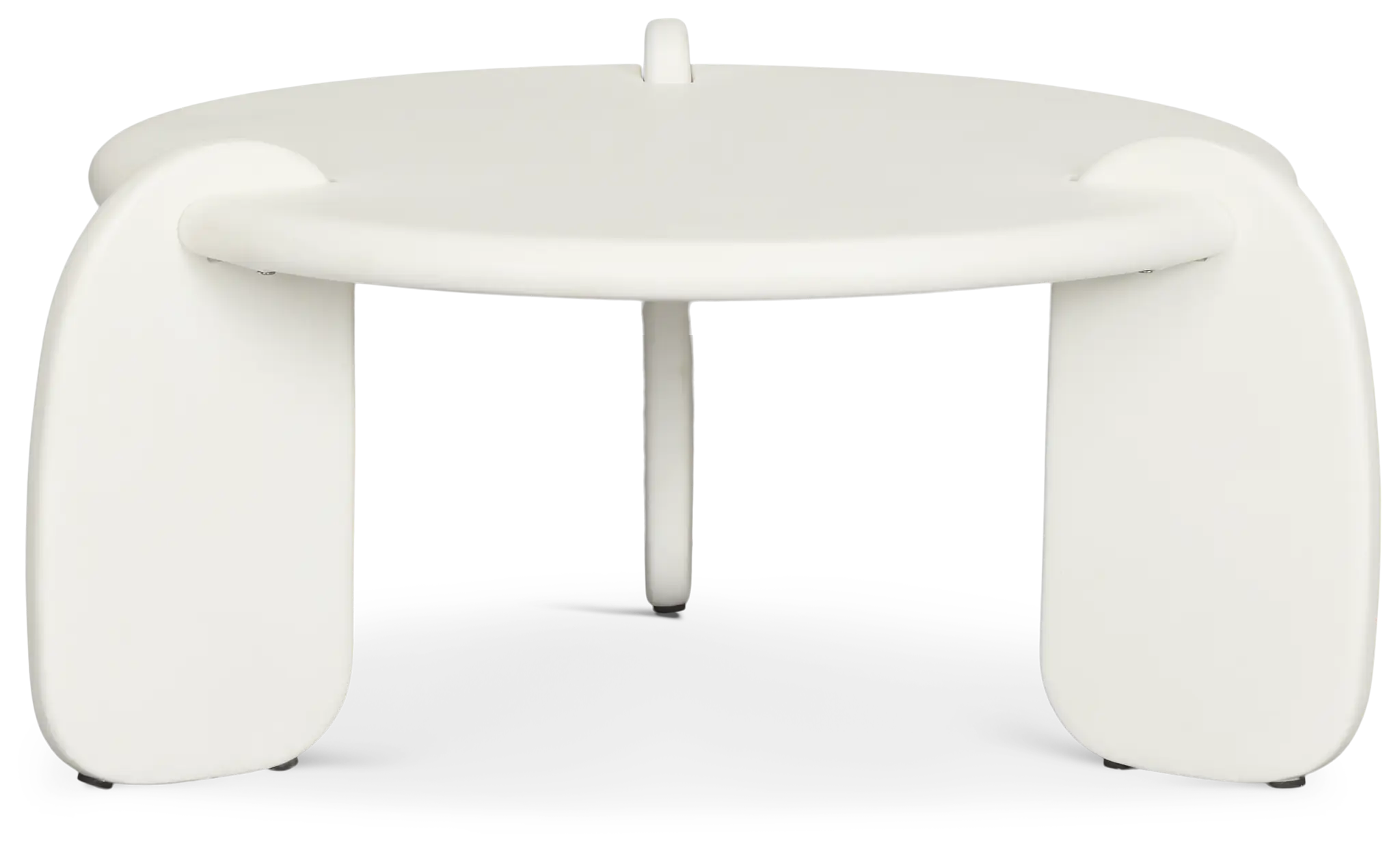 Layla White Round Coffee Table Layla White Round Coffee Table