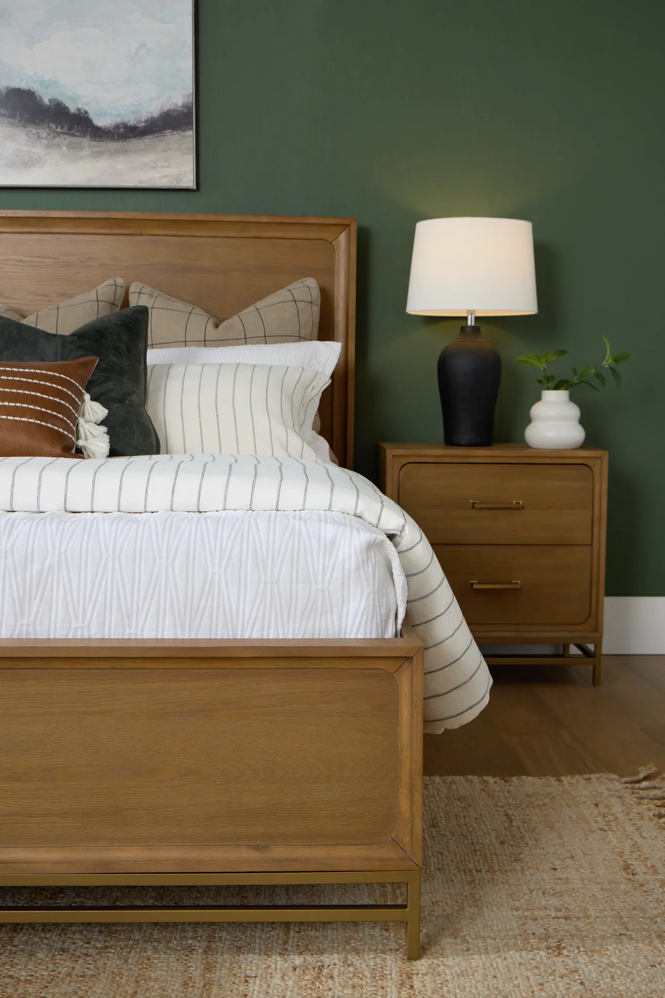 Provo Mid Tone Panel Bed