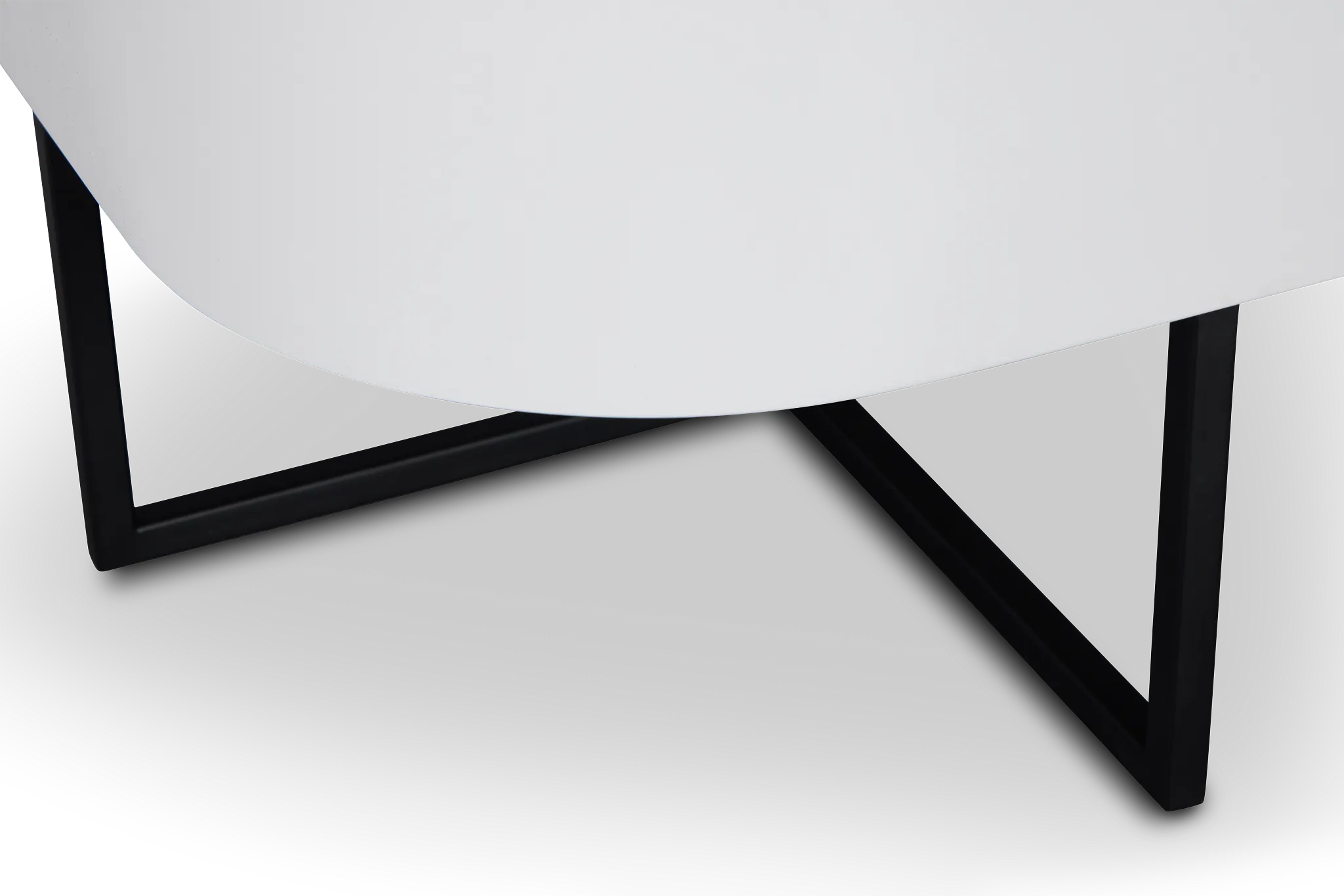 Harlan White Rect Coffee Table