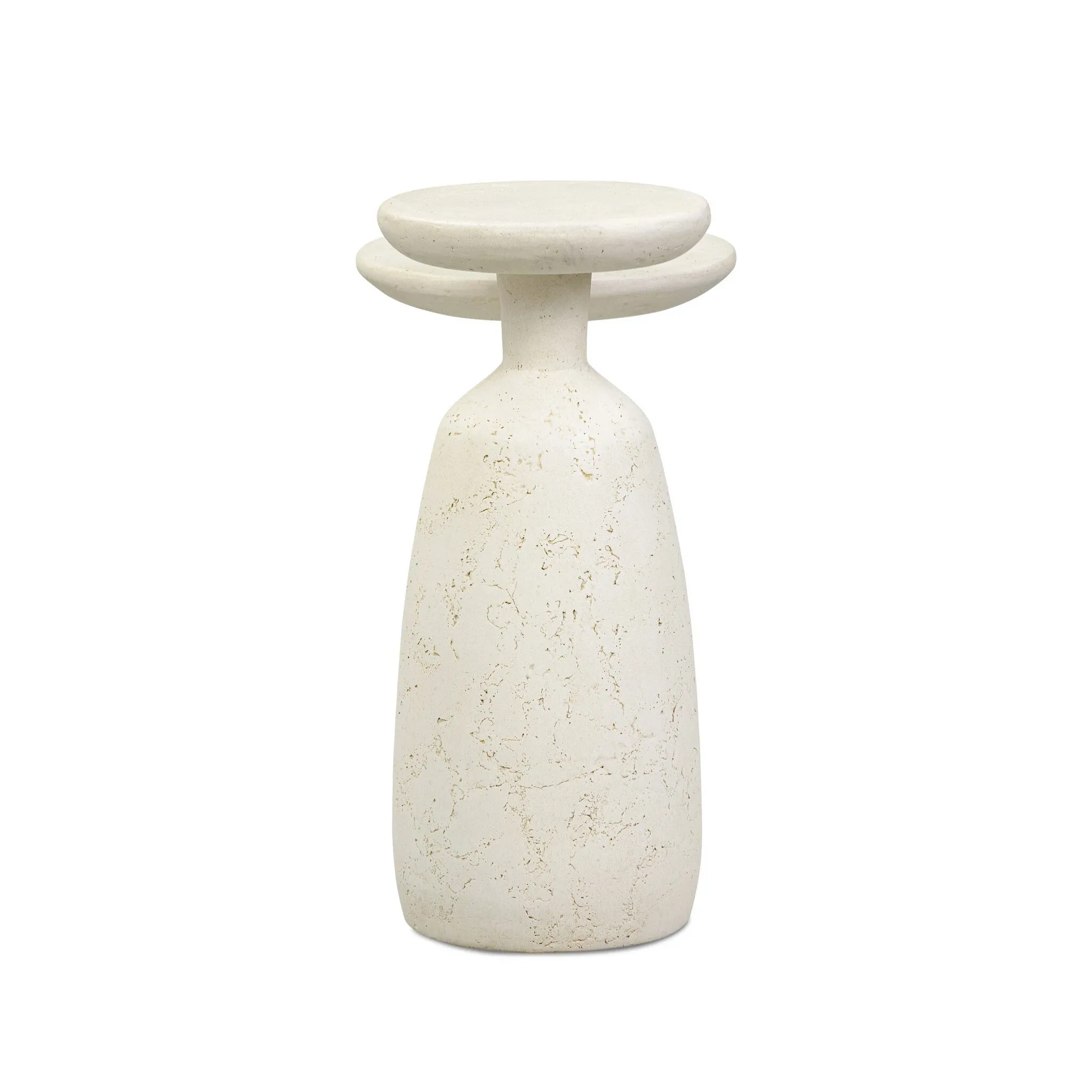 Four Hands Zume White Concrete Nesting Tables