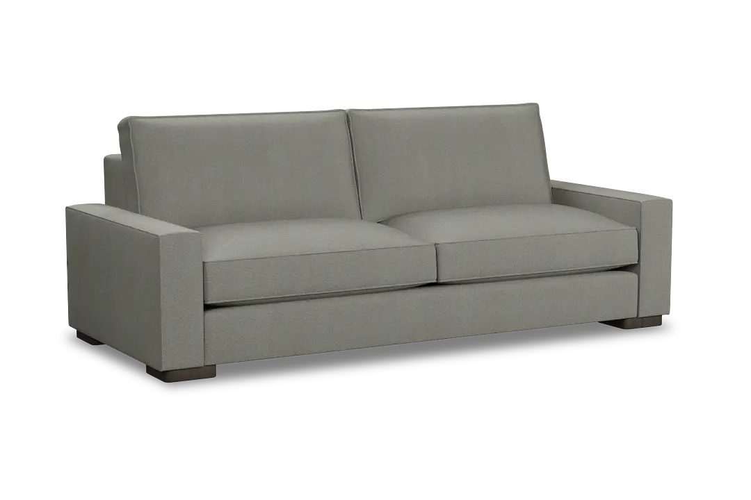 Edgewater Delray Pewter 96" Sofa W/ 2 Cushions Edgewater Delray Pewter 96" Sofa W/ 2 Cushions