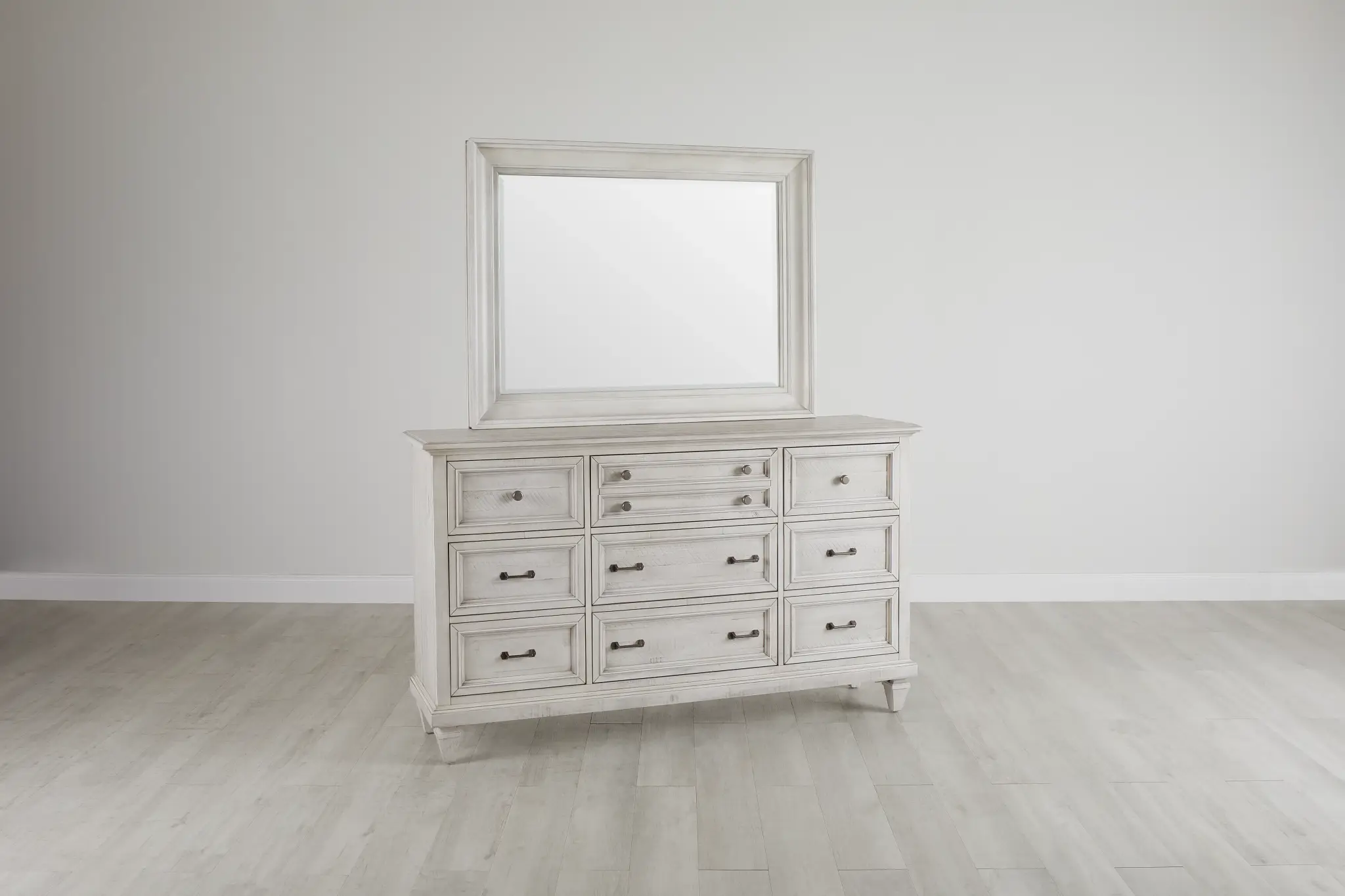 Sonoma Ivory Dresser & Mirror Sonoma Ivory Dresser & Mirror