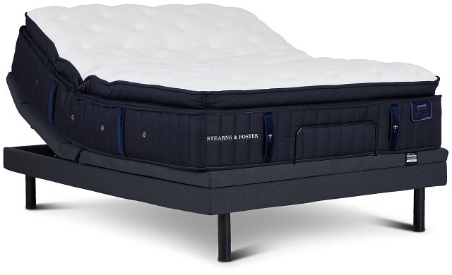 Stearns & Foster Cassatt Luxury Ultra Plush Ergo Extnd Sleeptracker Adjustable Mattress Set (4)