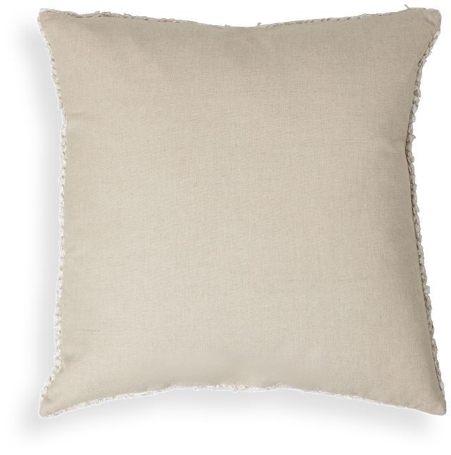 Mariso Ivory Square Accent Pillow