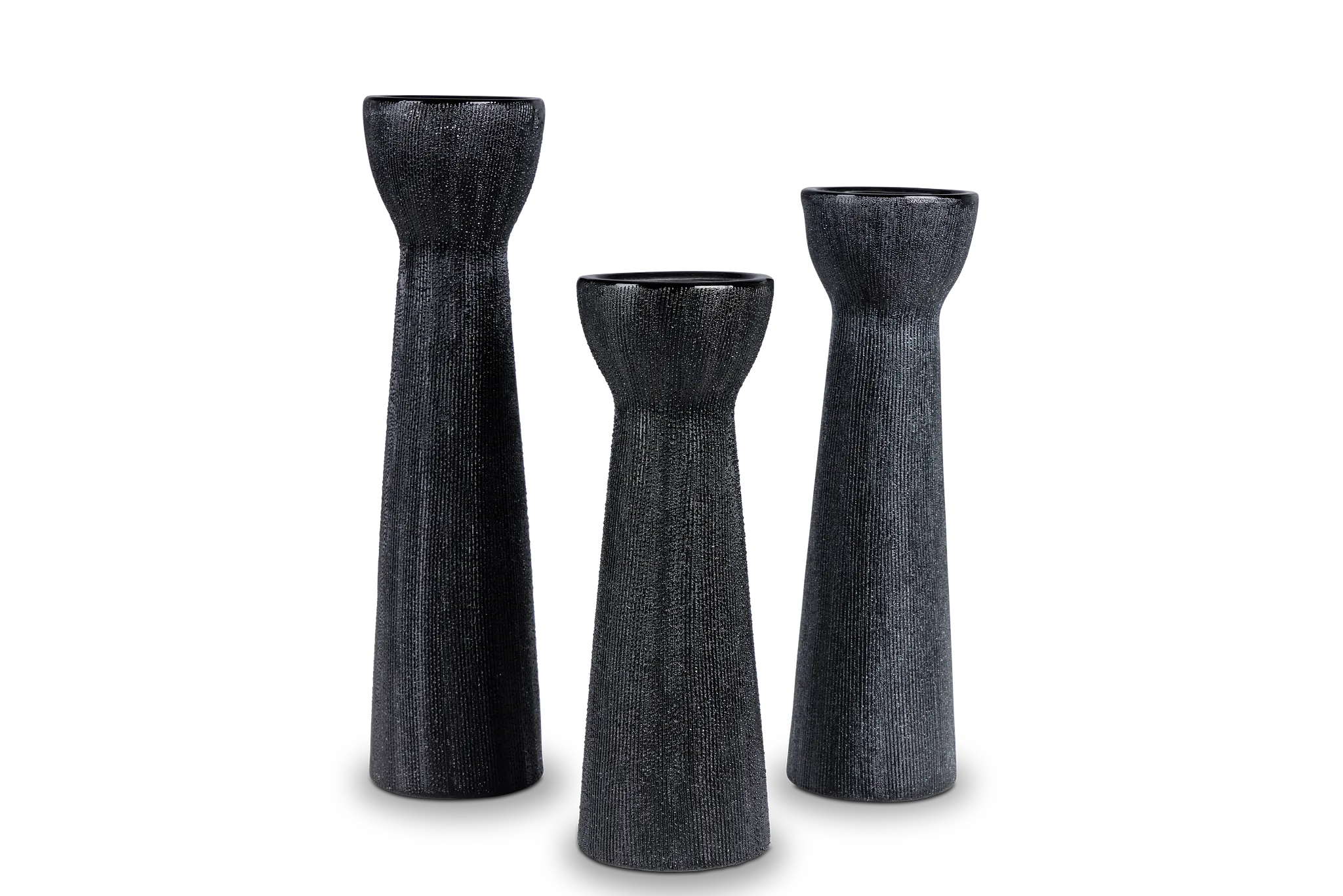 Layland Black Small Candle Holder