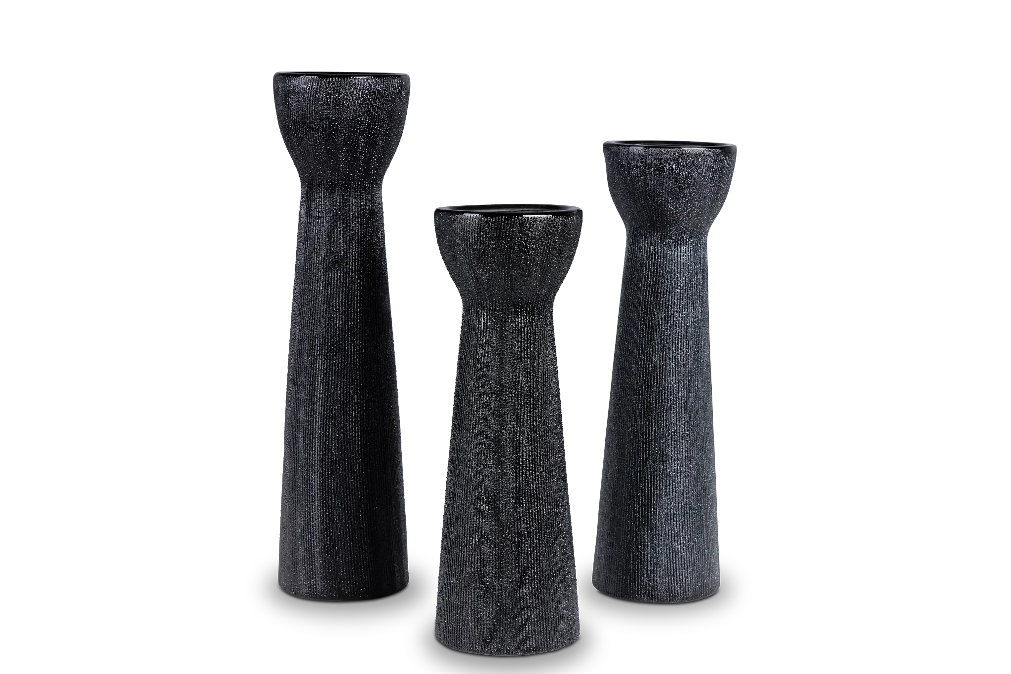 Layland Black Small Candle Holder Layland Black Small Candle Holder