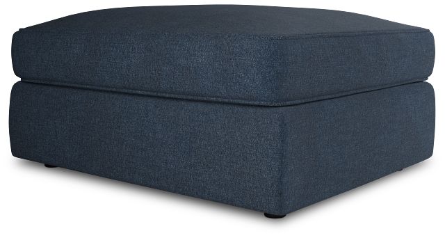 Siesta Maguire Blue Fabric Ottoman