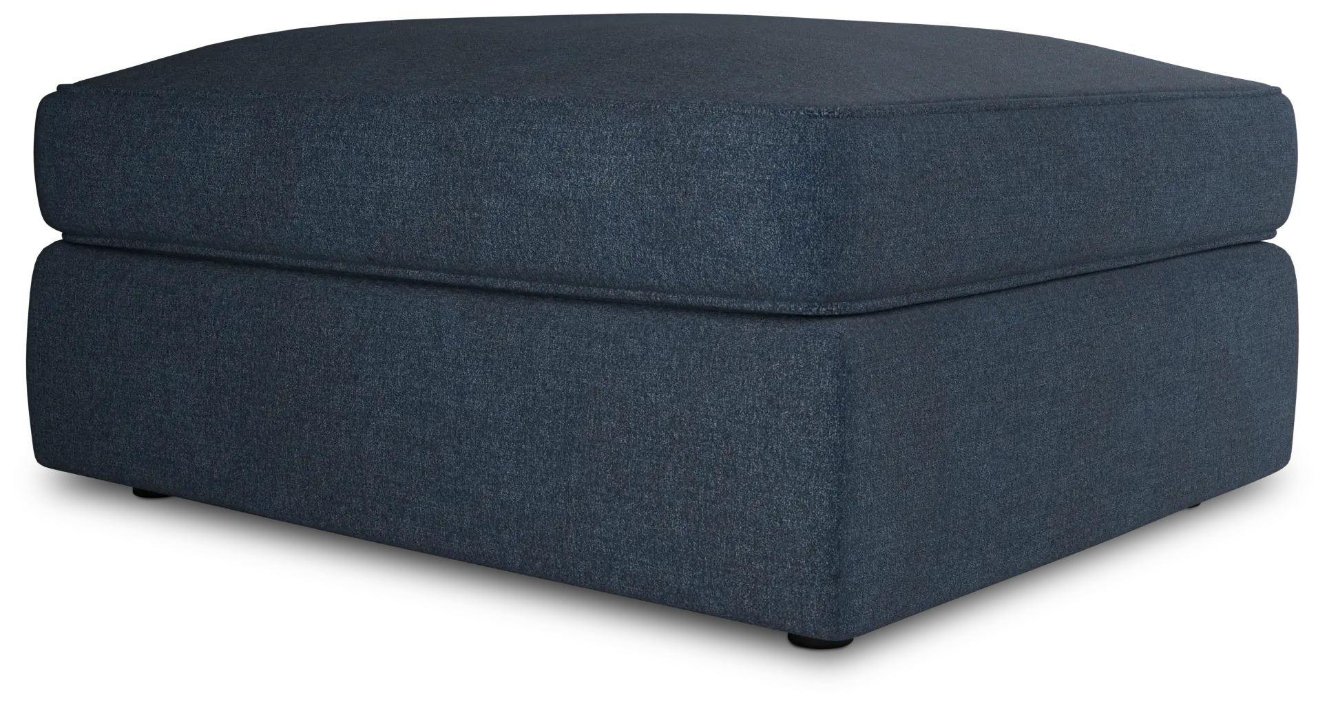 Siesta Maguire Blue Fabric Ottoman Siesta Maguire Blue Fabric Ottoman