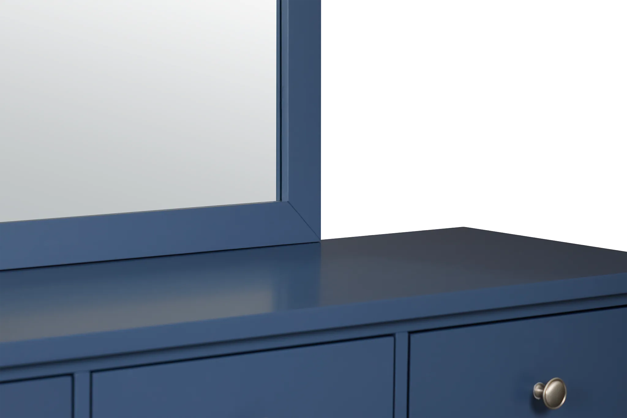 Charleston Dark Blue Dresser & Mirror