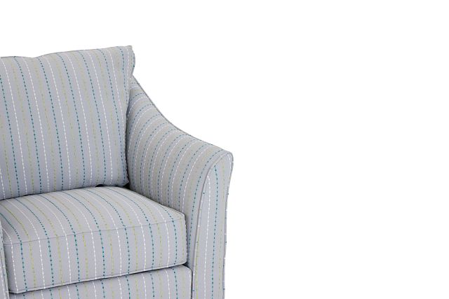 Woodlawn Gray Fabric Accent Chair