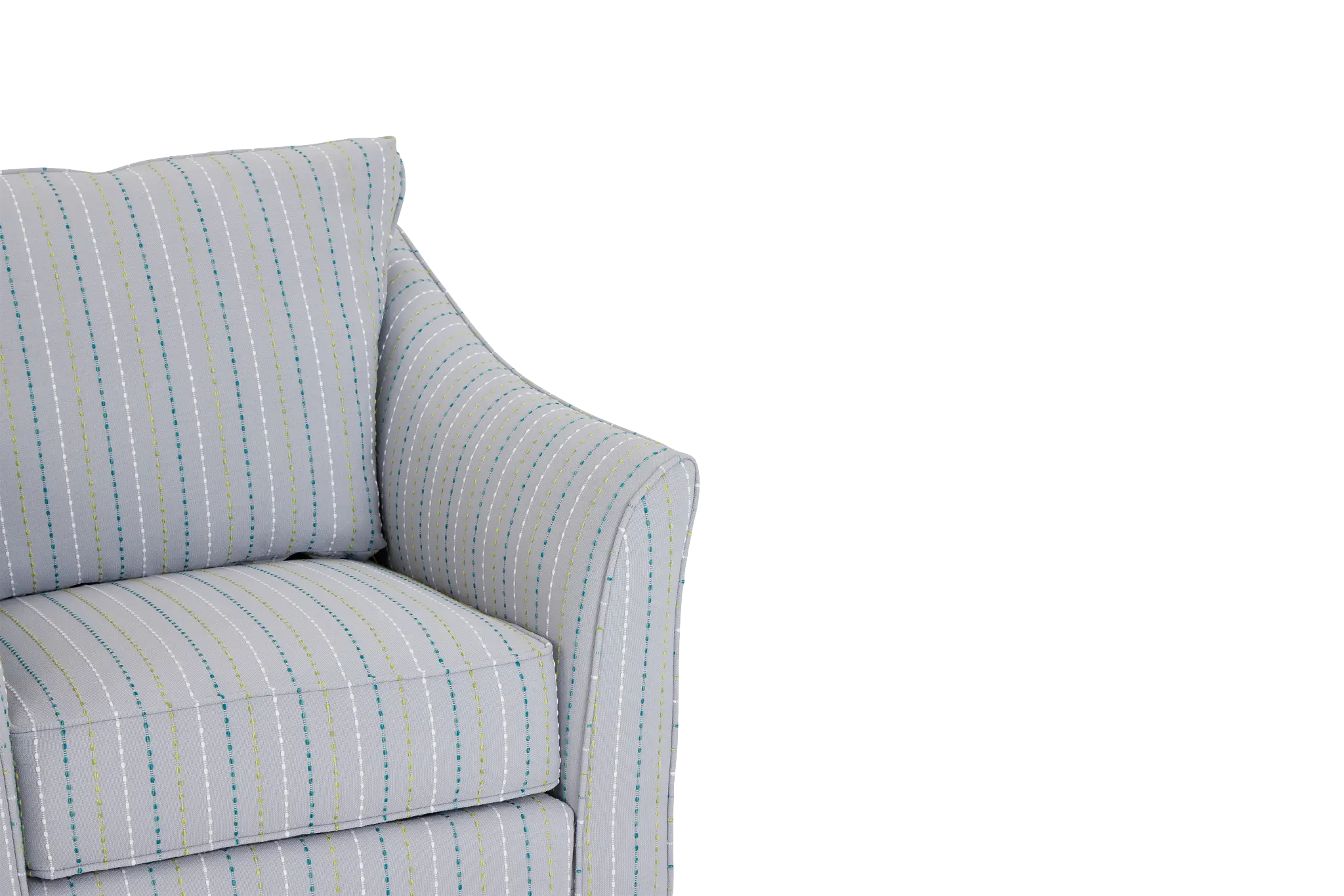Woodlawn Gray Fabric Accent Chair Woodlawn Gray Fabric Accent Chair
