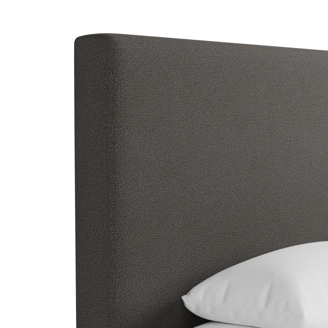 Grayton Elite Dark Gray 54" Upholstered Platform Bed