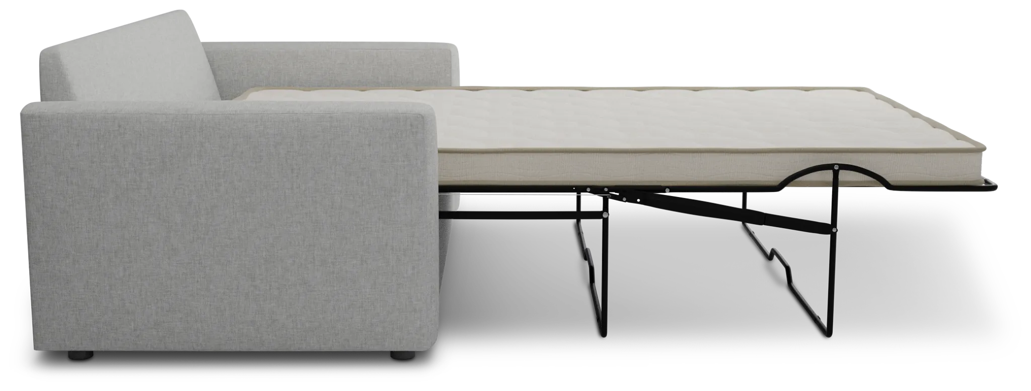 Siesta Delray Light Gray Small Innerspring Sleeper