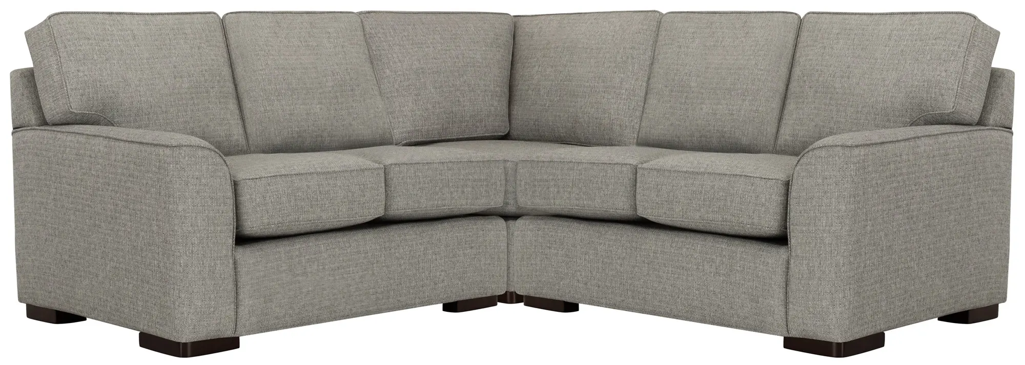 Austin Gray Fabric Small Two-arm Sectional Austin Gray Fabric Small Two-arm Sectional