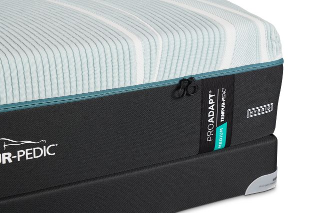 Tempur-pedic Tempur-proadapt Medium Hybrid Low-profile Mattress Set