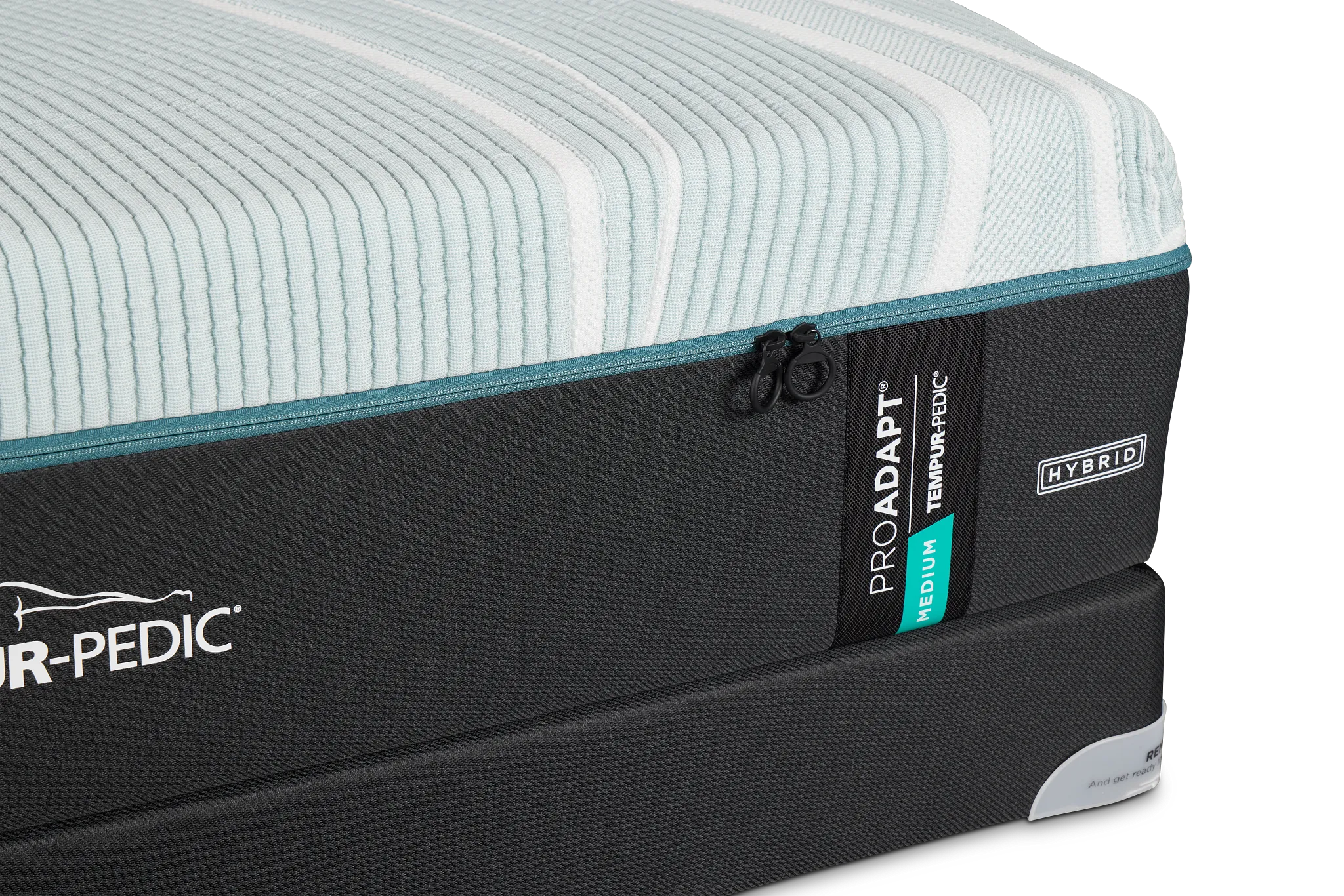 Tempur-pedic Tempur-proadapt Medium Hybrid Low-profile Mattress Set