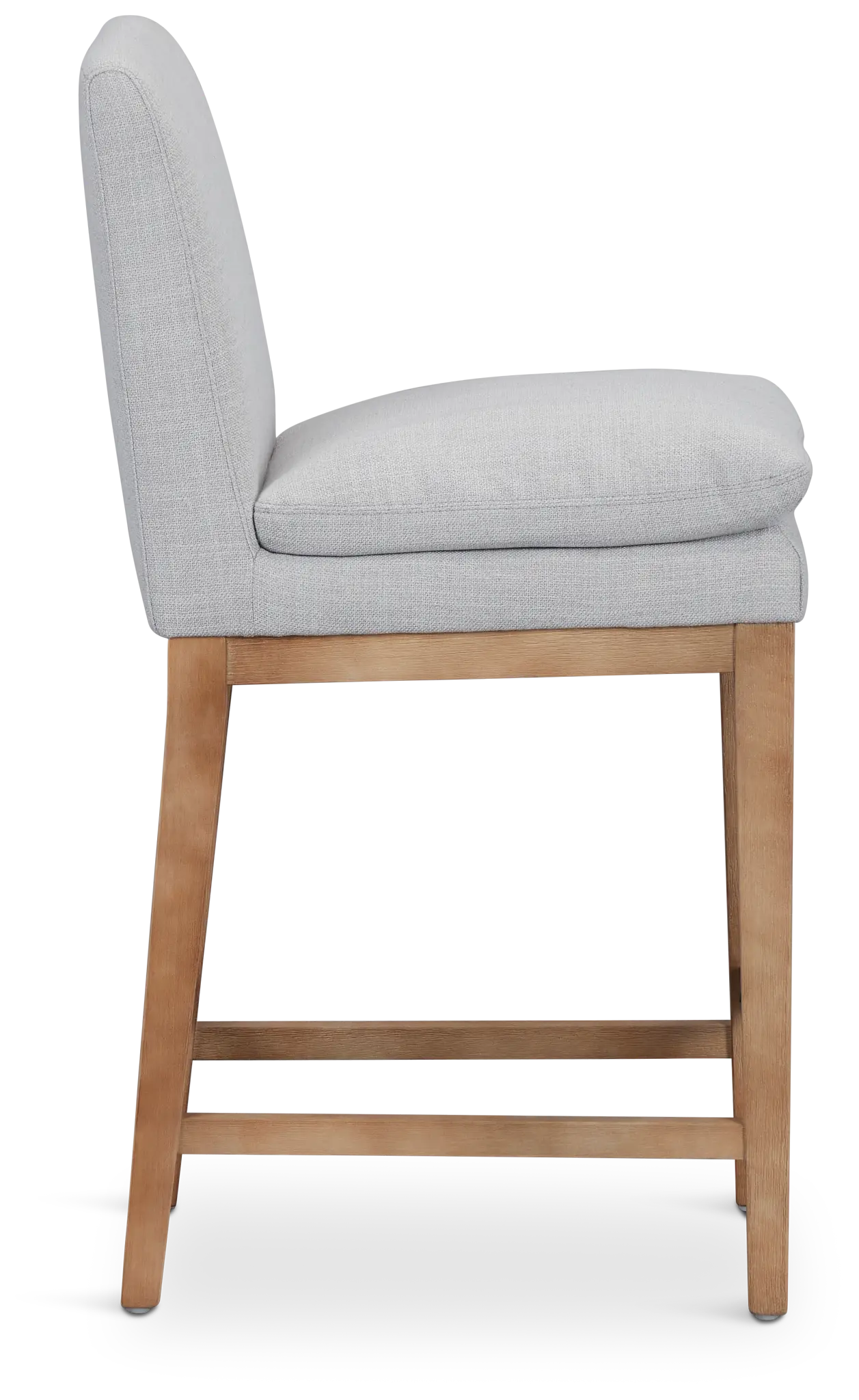 Willow Light Gray Fabric 24" Upholstered Barstool Willow Light Gray Fabric 24" Upholstered Barstool