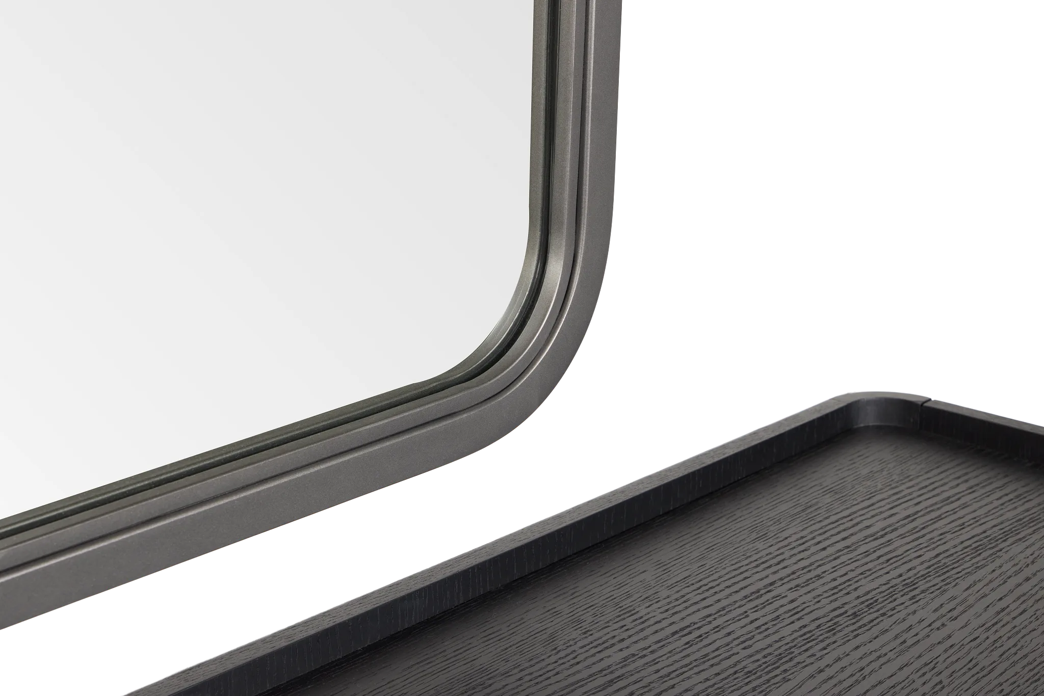 Nomad Black Dresser & Mirror