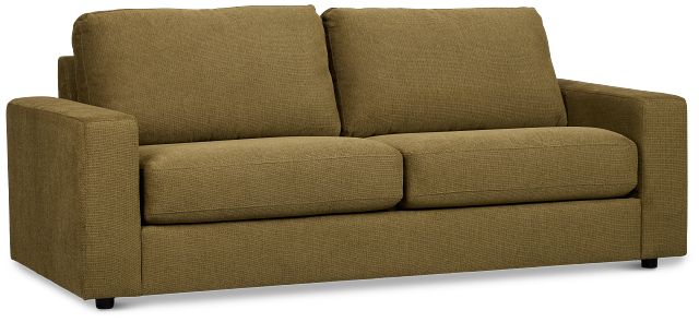 Carmen Green Fabric Memory Foam Sleeper