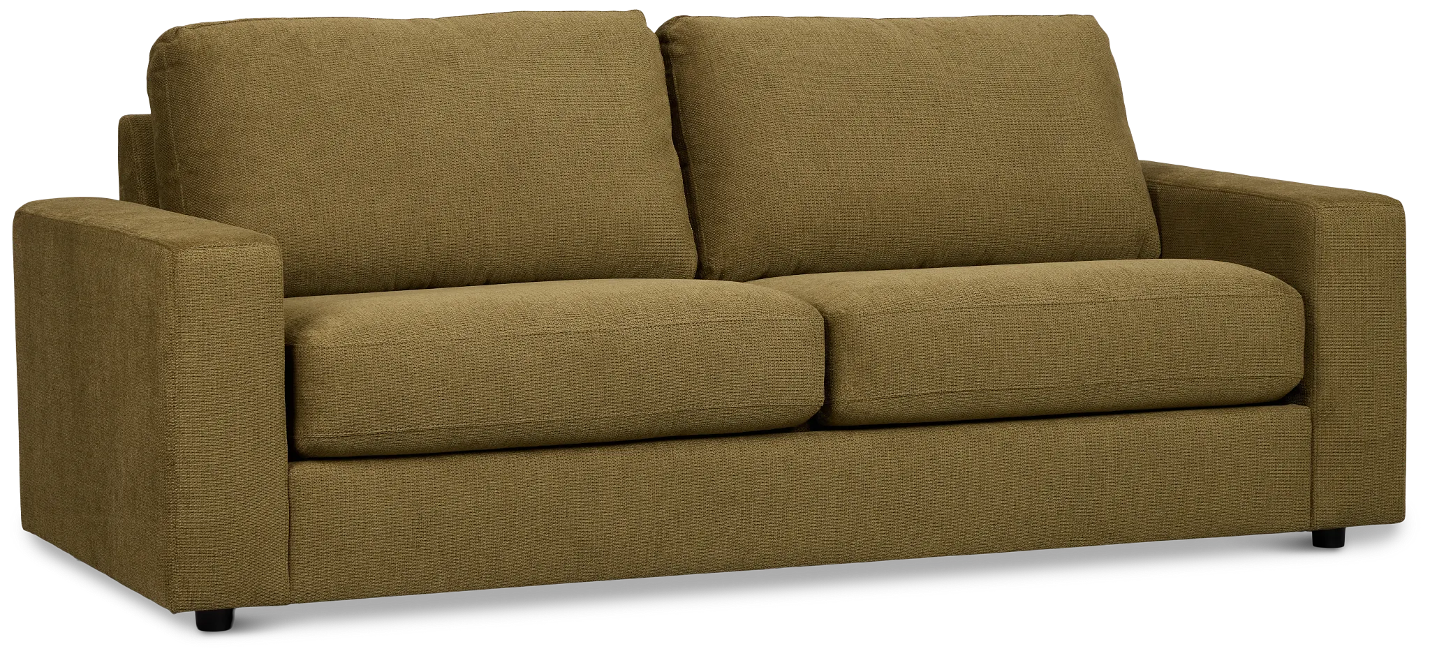 Carmen Green Fabric Memory Foam Sleeper