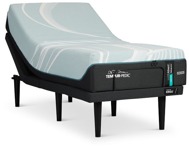 Tempur-pedic Tempur-luxeadapt Medium Hybrid Ergo 3.0 Adjustable Mattress Set