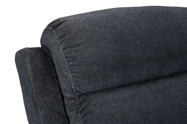 Orion Dark Gray Fabric Power Reclining Sofa