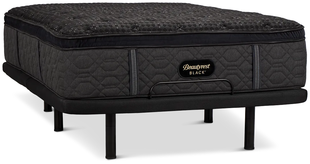 Beautyrest Black Series Three Medium Plus Adjustable Mattress Set