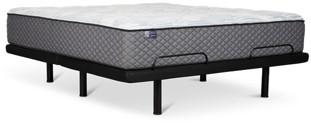 Kevin Charles By Sealy Signature Medium Plus Adjustable Mattress Set