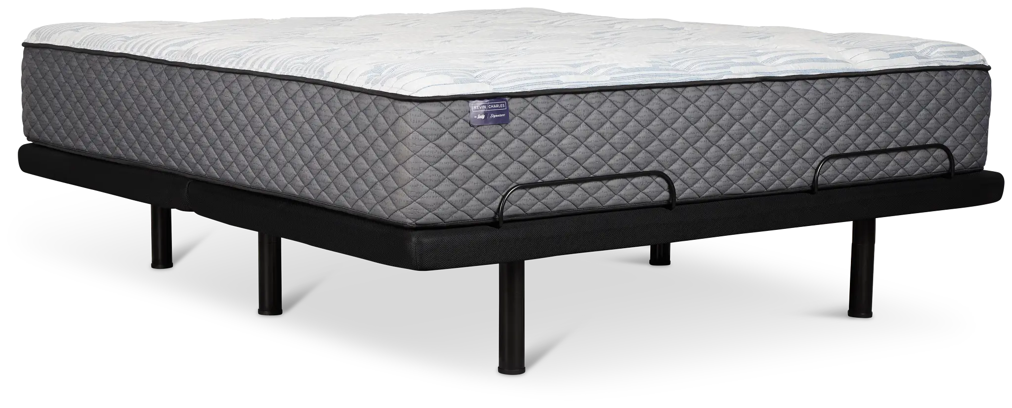 Kevin Charles By Sealy Signature Medium Plus Adjustable Mattress Set Kevin Charles By Sealy Signature Medium Plus Adjustable Mattress Set