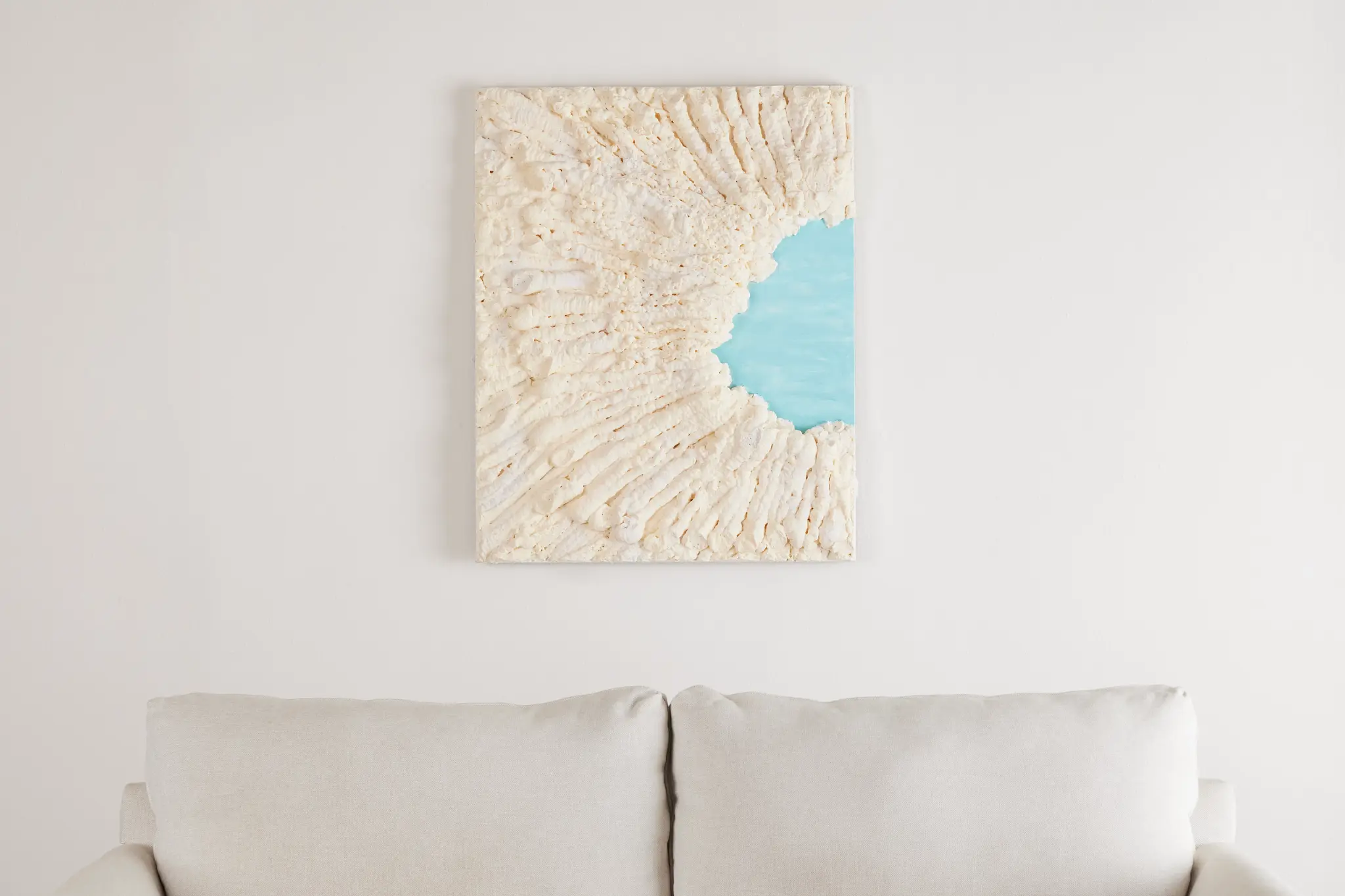 Ophelia White Canvas Wall Art Ophelia White Canvas Wall Art