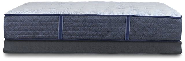 Serta Perfect Sleeper Blue Lagoon Nights Plush Low-profile Mattress Set