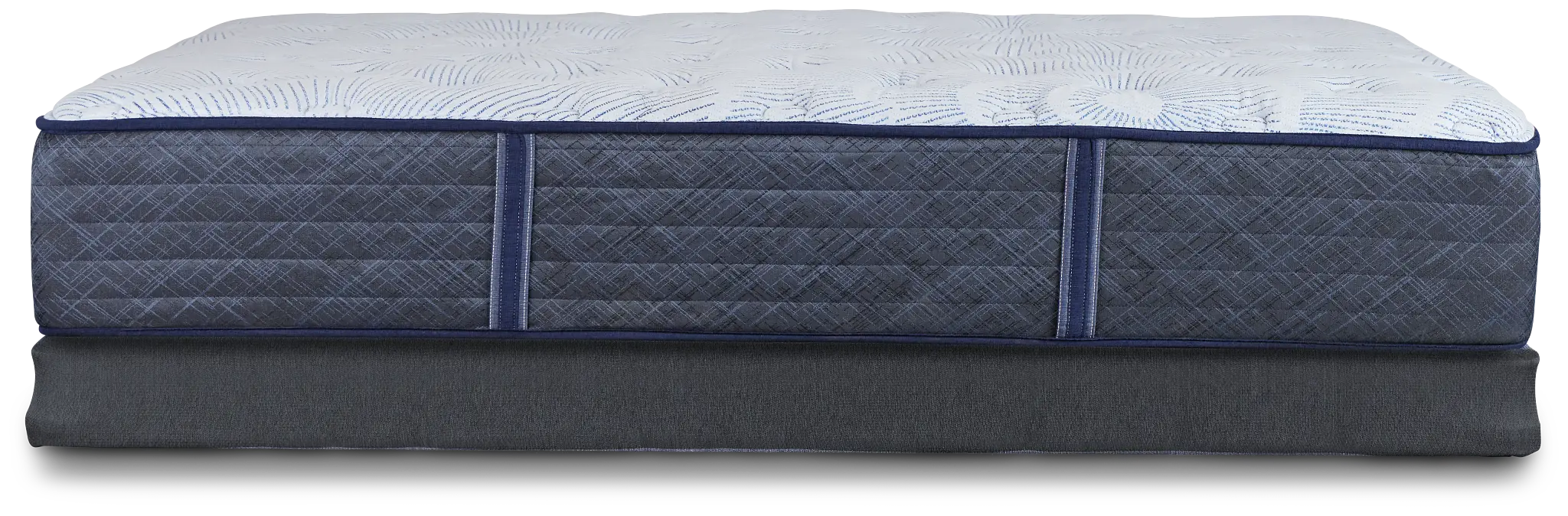 Serta Perfect Sleeper Blue Lagoon Nights Plush Low-profile Mattress Set Serta Perfect Sleeper Blue Lagoon Nights Plush Low-profile Mattress Set