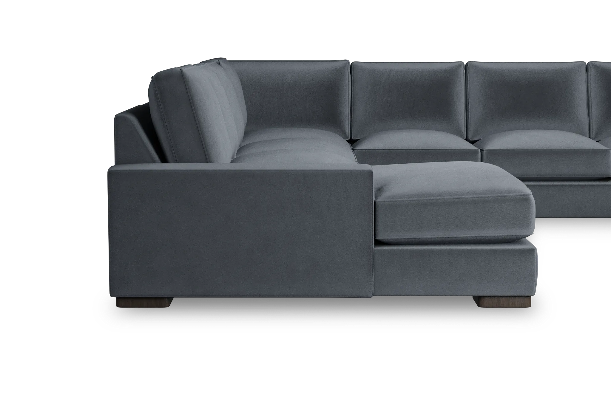 Edgewater Joya Gray Large Left Chaise Sectional