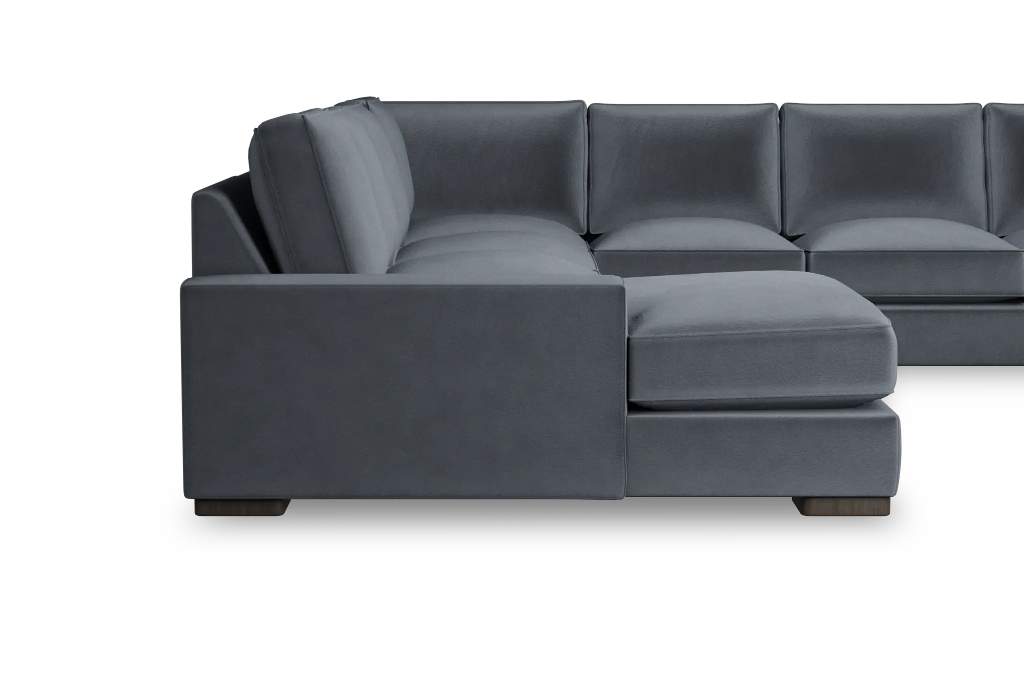 Edgewater Joya Gray Large Left Chaise Sectional Edgewater Joya Gray Large Left Chaise Sectional