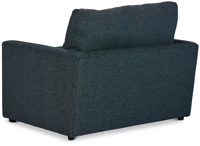 Noah Dark Blue Fabric Chair (5)