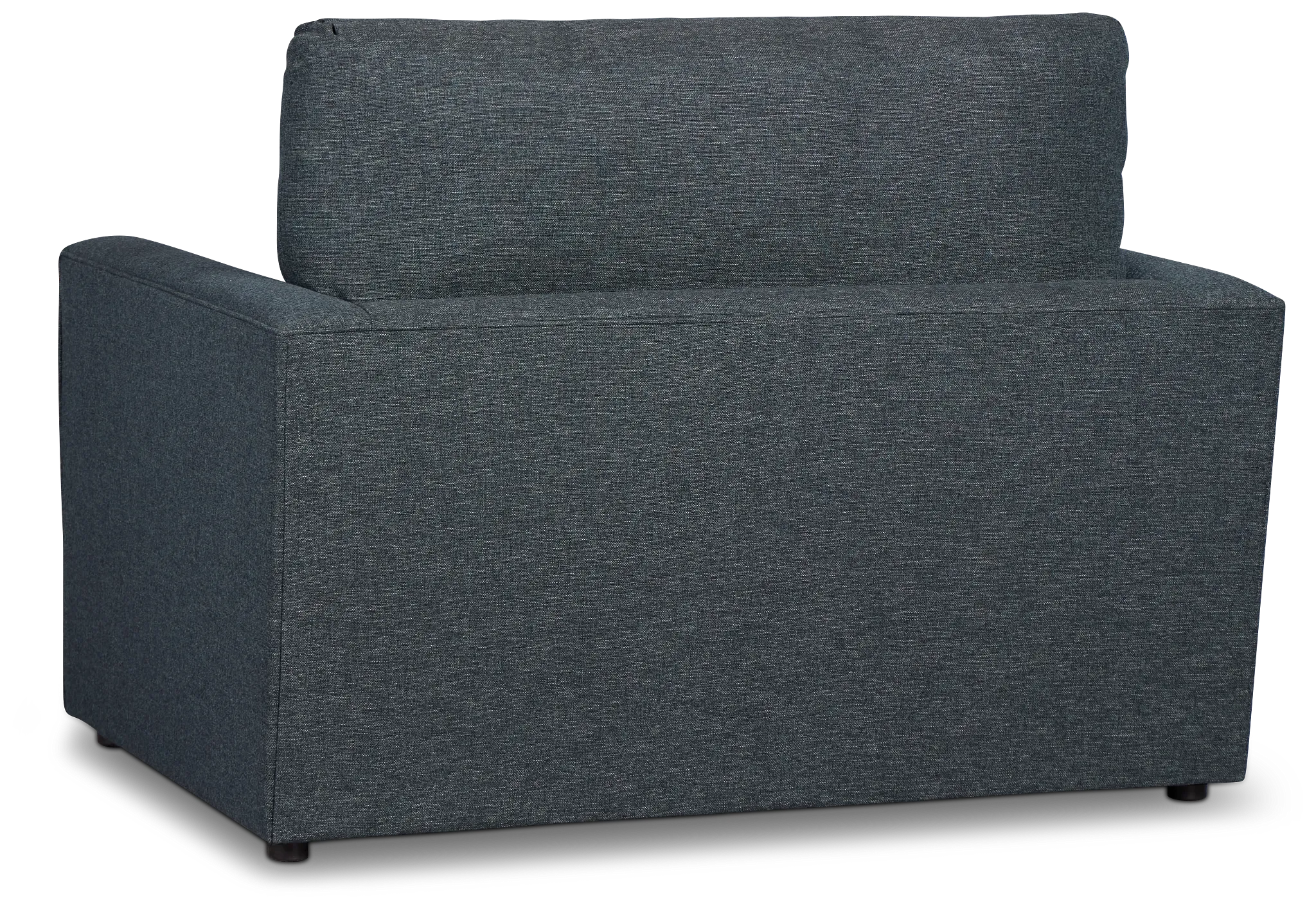 Noah Dark Blue Fabric Chair