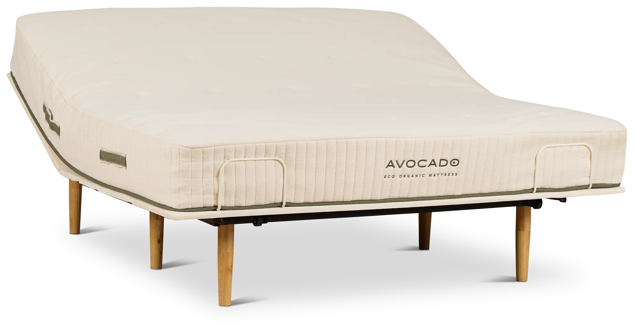 Avocado Eco Organic Cushion Firm Eco Plus Adjustable Base Mattress Set Avocado Eco Organic Cushion Firm Eco Plus Adjustable Base Mattress Set