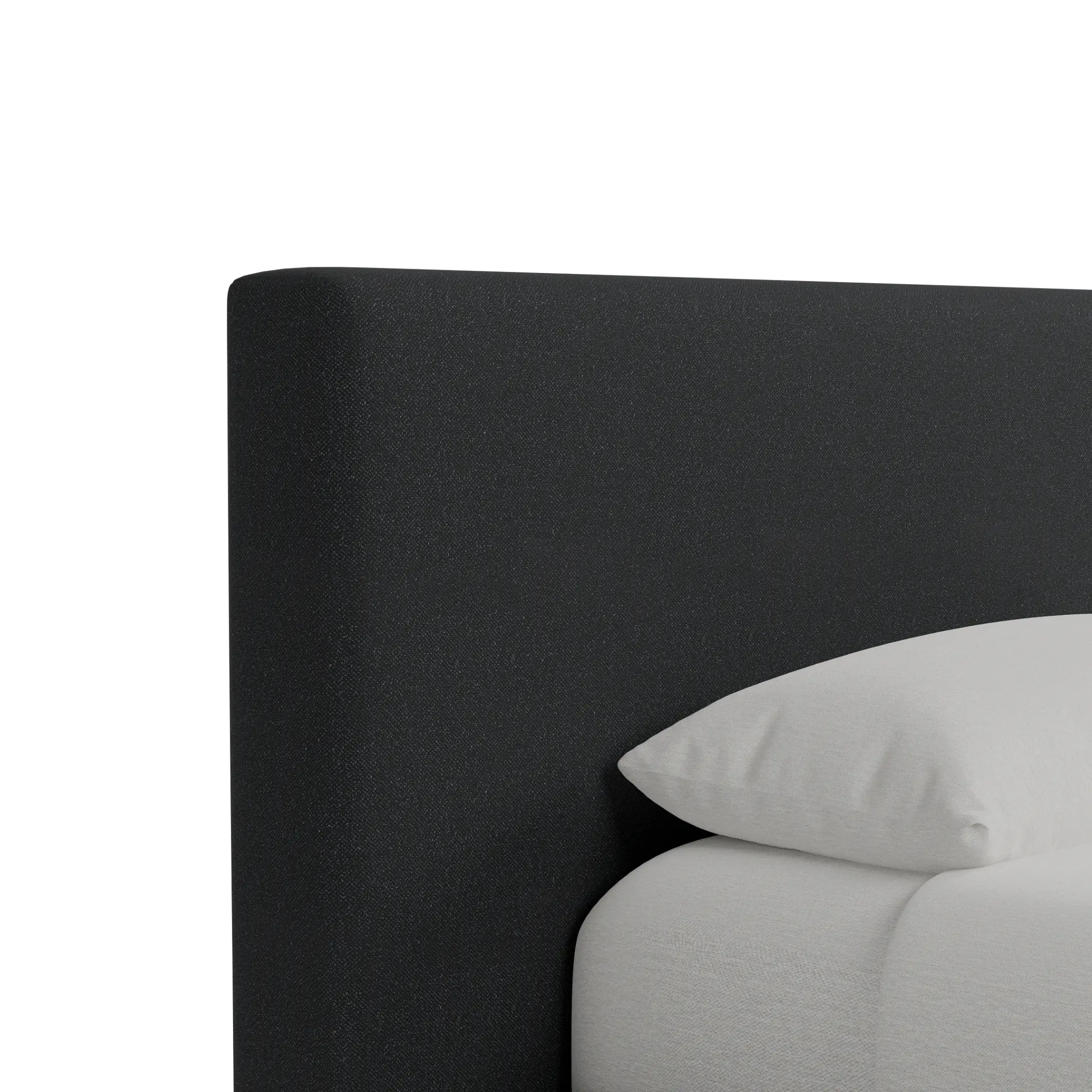 Grayton Elite Black 44" Upholstered Platform Bed Grayton Elite Black 44" Upholstered Platform Bed