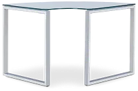 Olympia 40" Glass Corner Desk