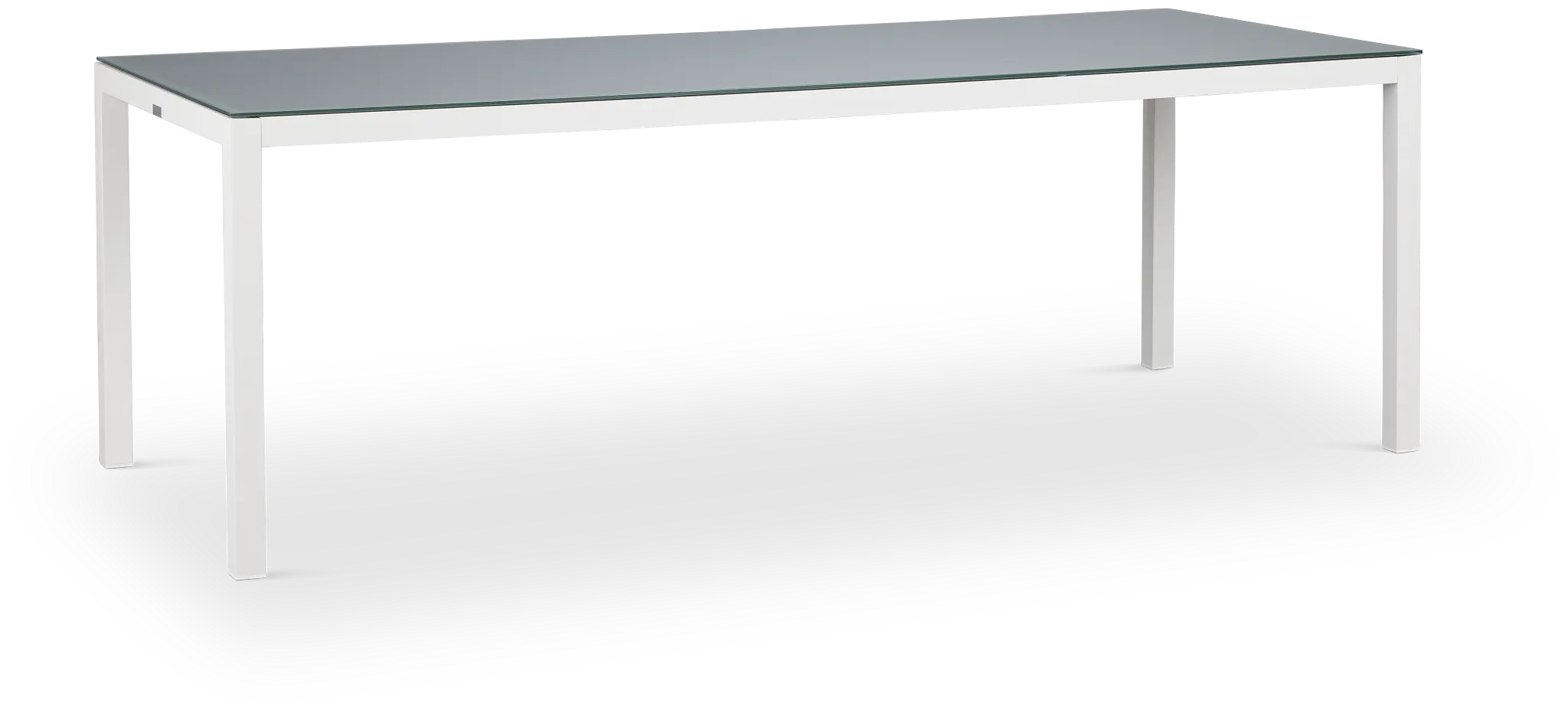 Lisbon Gray 86" Rectangular Table