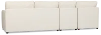 Tate Light Beige Fabric Small Left Chaise Sectional