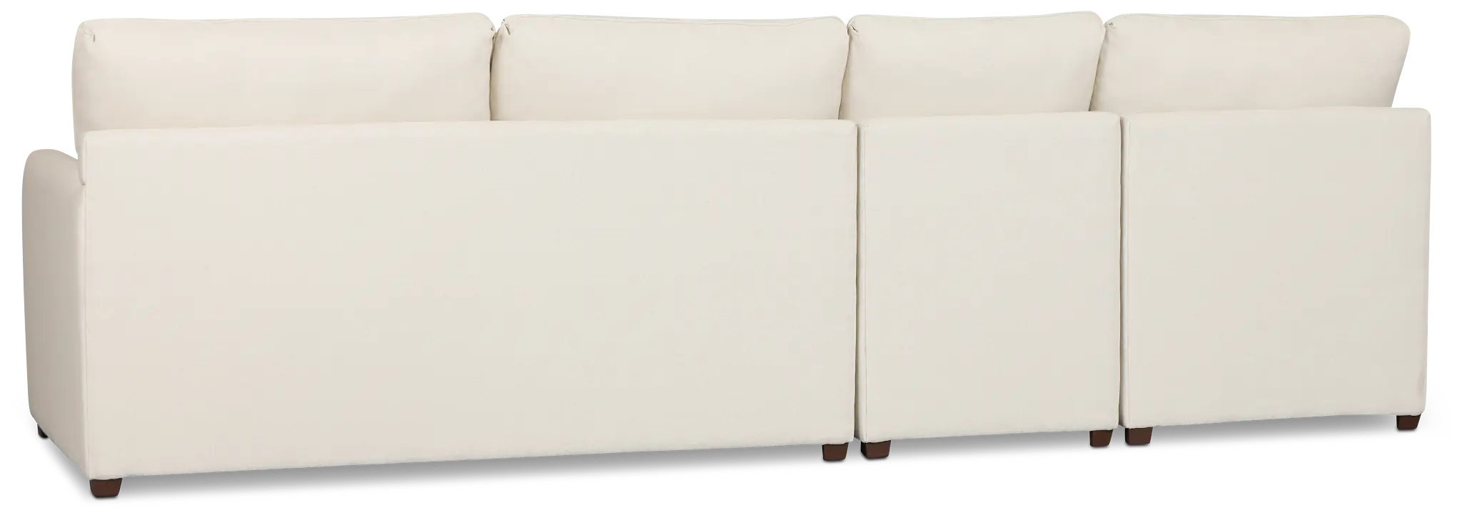 Tate Light Beige Fabric Small Left Chaise Sectional Tate Light Beige Fabric Small Left Chaise Sectional