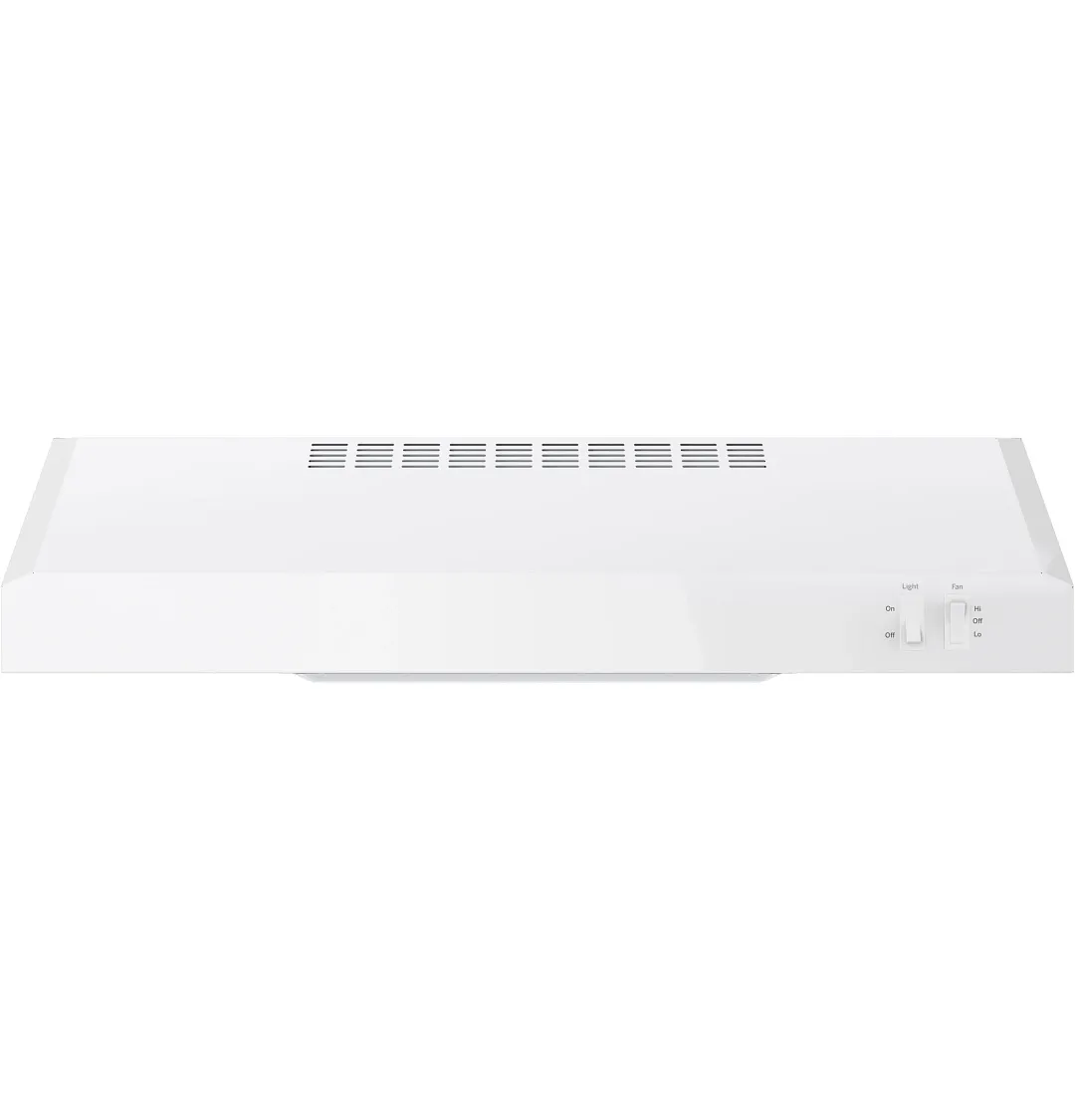 Ge 3240 Series White 24" Undercabinet Vent Hood