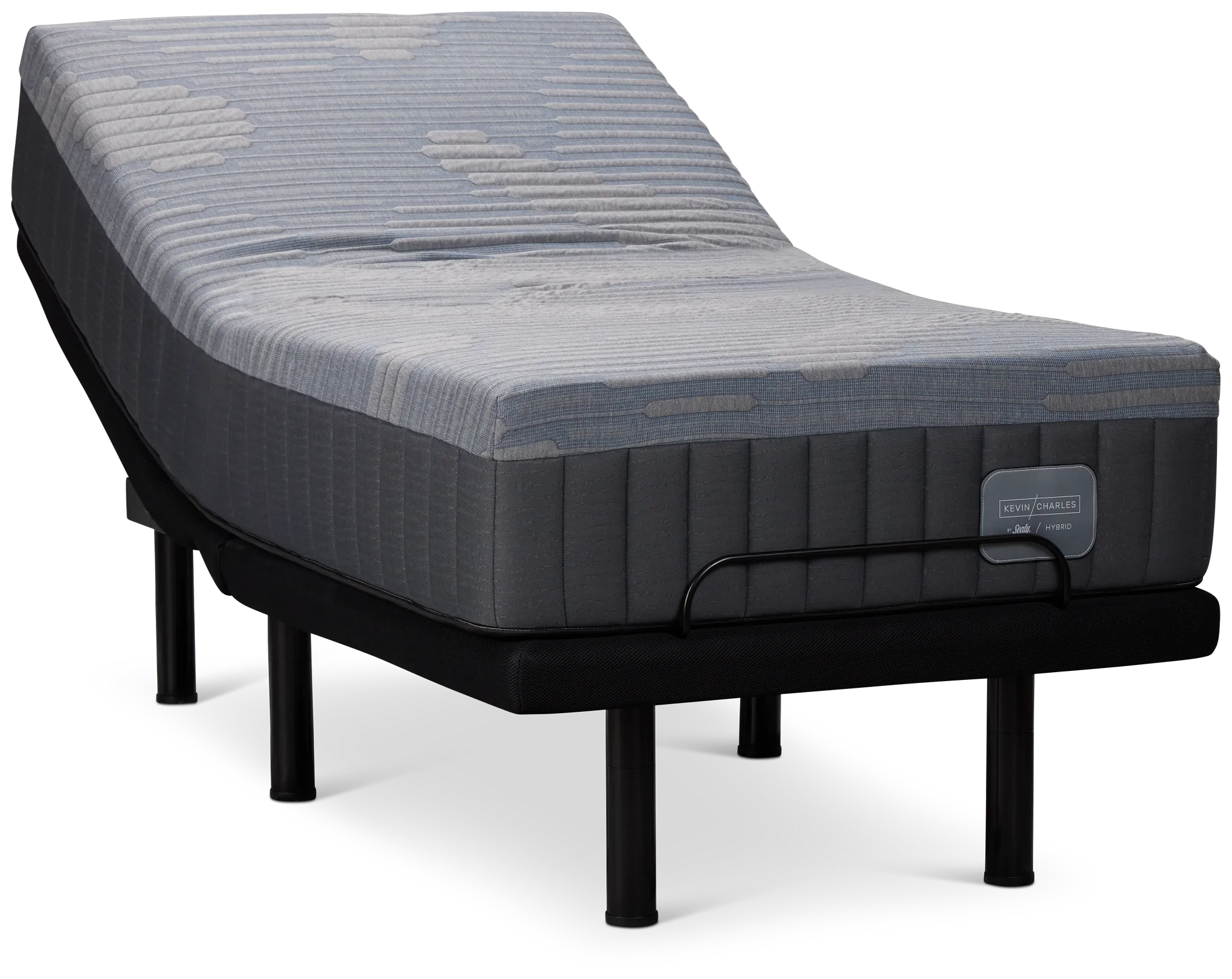 Kevin Charles By Sealy Hybrid Plush Deluxe Adjustable Mattress Set