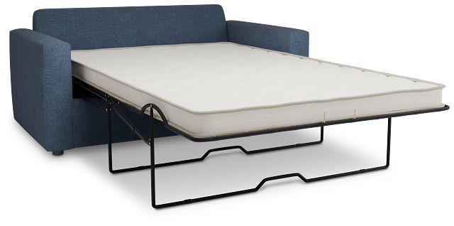 Siesta Maguire Blue Fabric Innerspring Sleeper